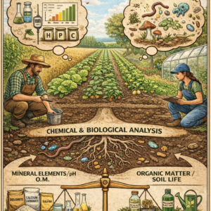 Soil analysis with bioelectronics data